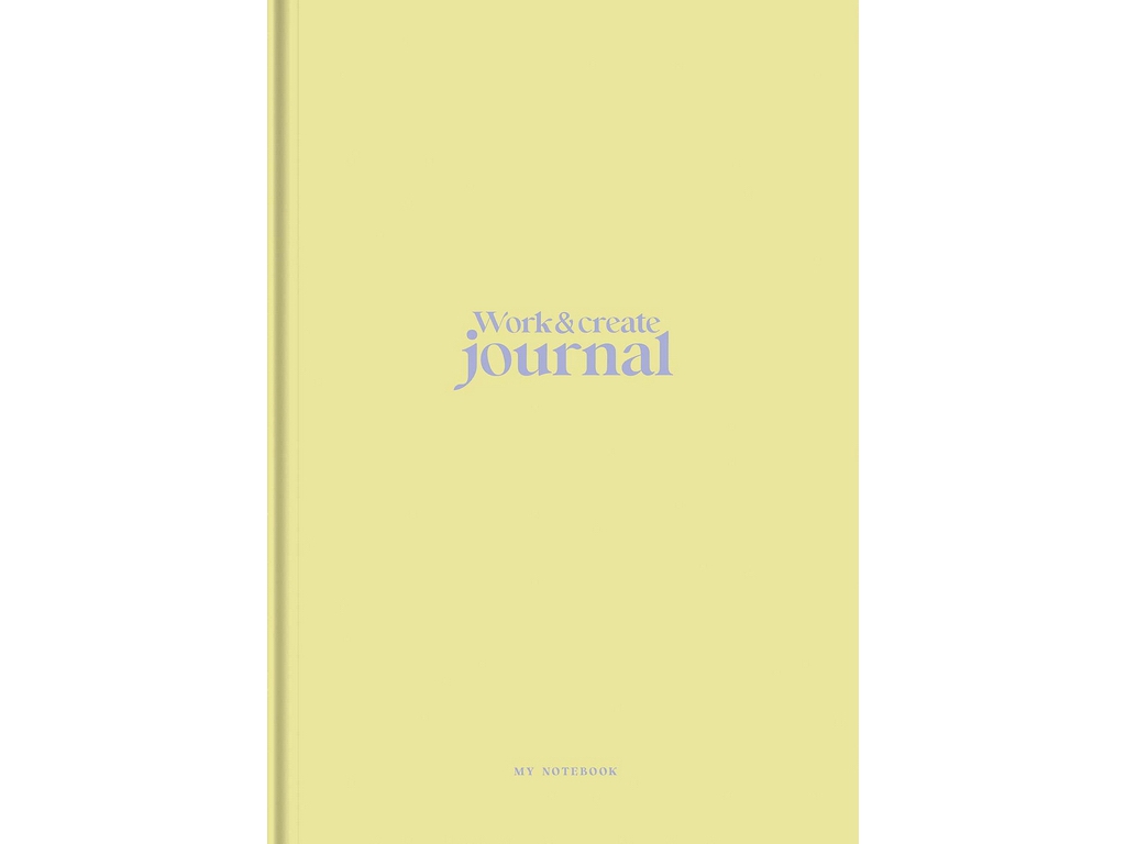 Тетрадь для записей интегральная Work&amp;Create Journal, A4, 80 листов, в линию, soft touch, Школяр