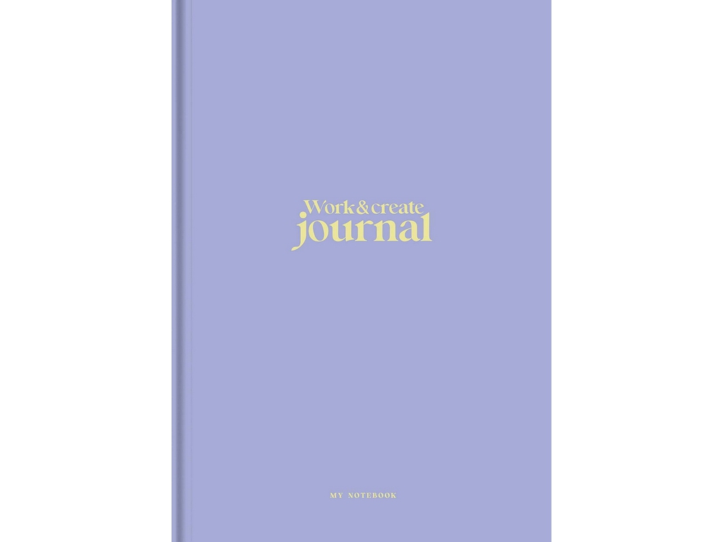 Тетрадь для записей интегральная Work&amp;Create Journal, A4, 80 листов, в линию,soft touch,Школярик