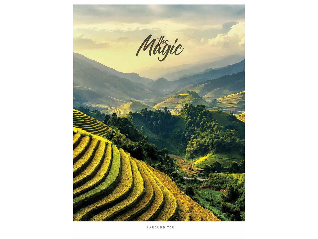 Зошит загальний The Magic, А5, 48 аркушів, у лінію, УФ-лак, 4 види (ціна за 1шт), Student