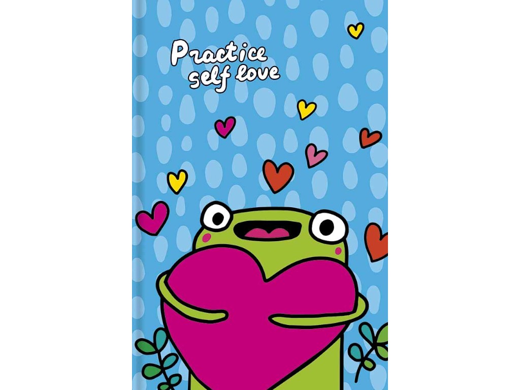 Блокнот интегральный картонный софт тач Practice Self Love, A6, 80 л., 2 вида (цена за 1шт)