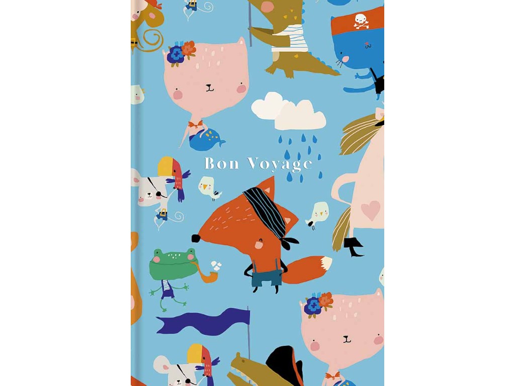 Блокнот интегральный картонный софт тач Bon Voyage, A6, 80 л.2 вида (цена за 1шт)