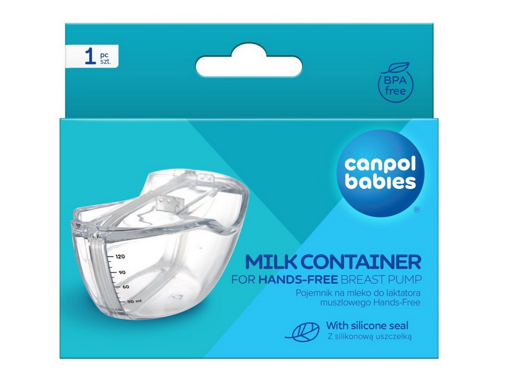 Контейнер для збору молока до молоковідсмоктувача Hands-Free, 20/104, Canpol Babies