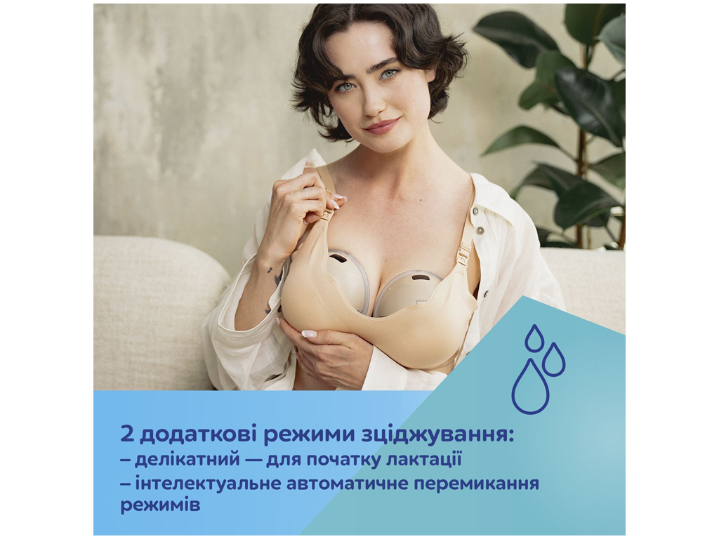 Беспроводной электрический молокоотсос SmartSense, Canpol babies 20/115
