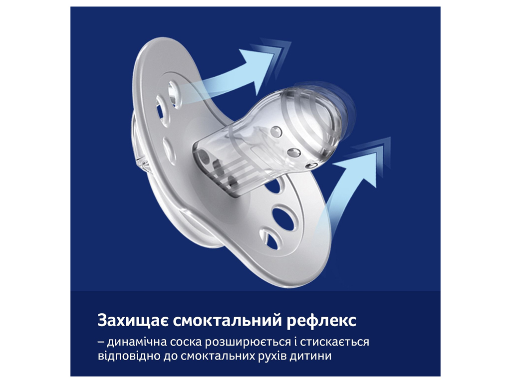 Пустушка силіконова динамічна 6-18 місяців 2 шт. CapiChill - рожева, LOVI 22/933girl