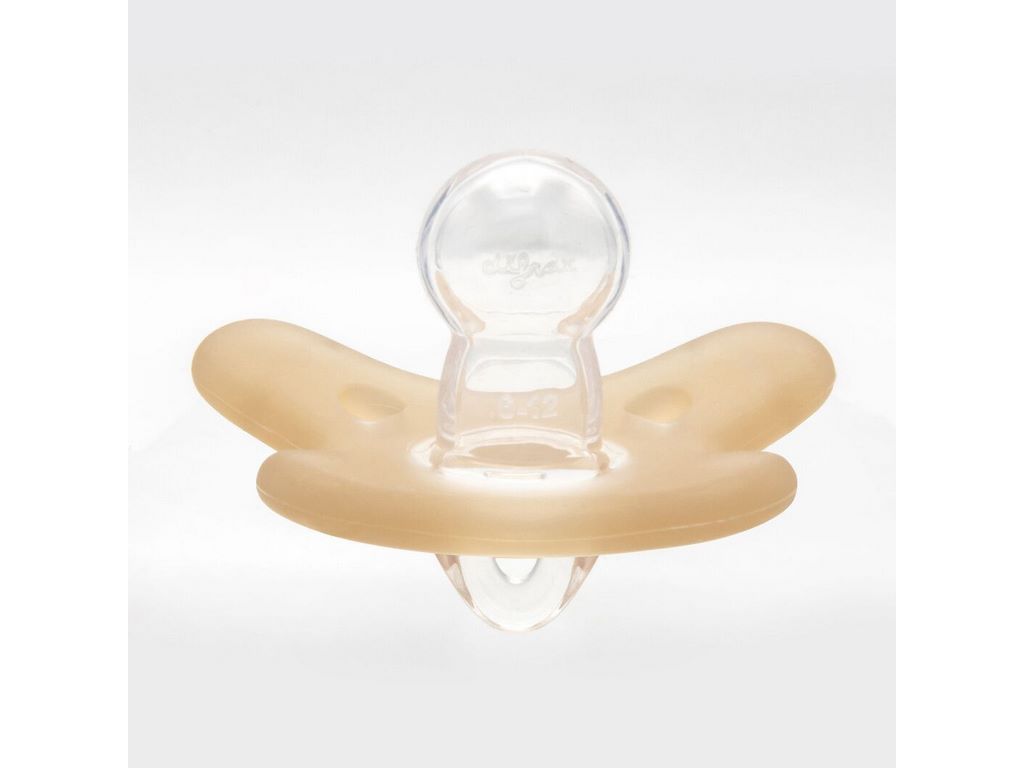 Пустышка, 100% Silicone Soother, силикон, 0-6 мес, 24/001_ORA, Canpol Babies