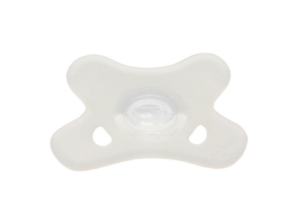 Пустышка, 100% Silicone Soother, силикон, 6-12 мес, 24/002_WHI, Canpol Babies