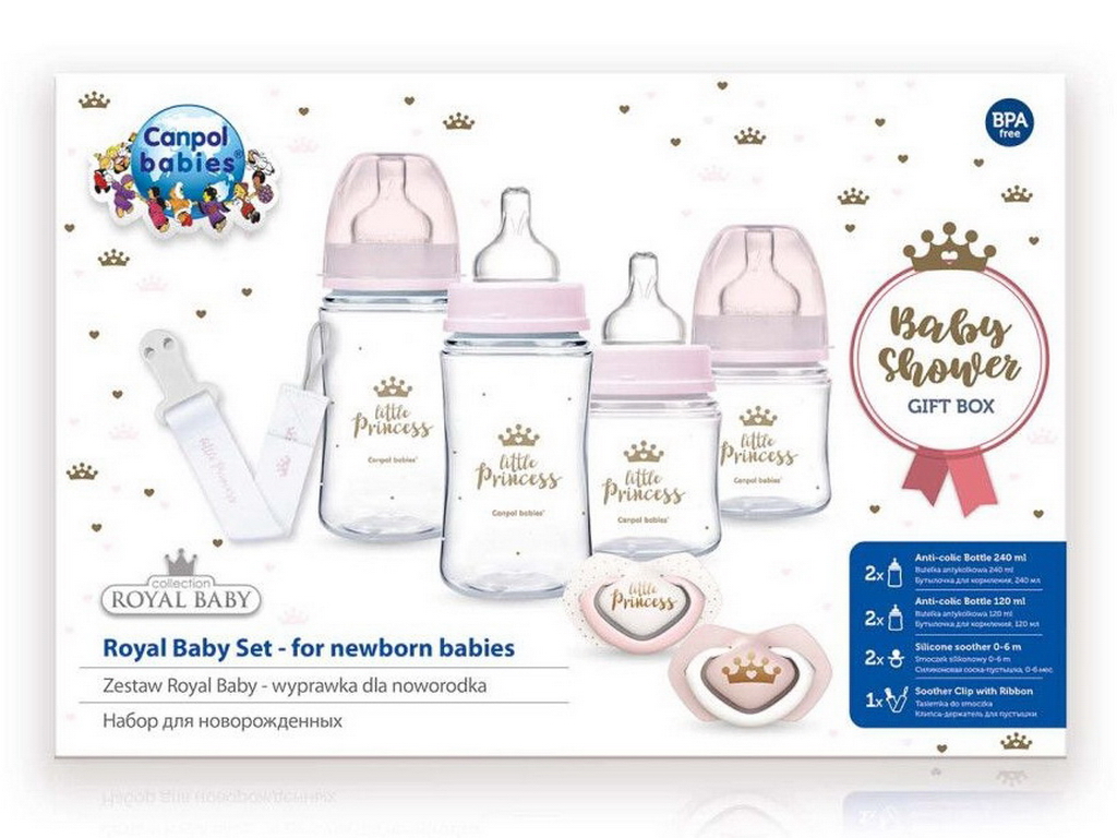 Набір для новонароджених Royal Baby GIRL. Canpol Babies 294