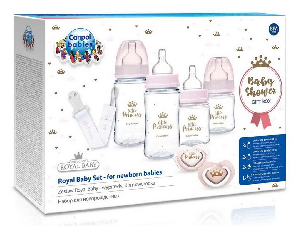 Набір для новонароджених Royal Baby GIRL. Canpol Babies 294