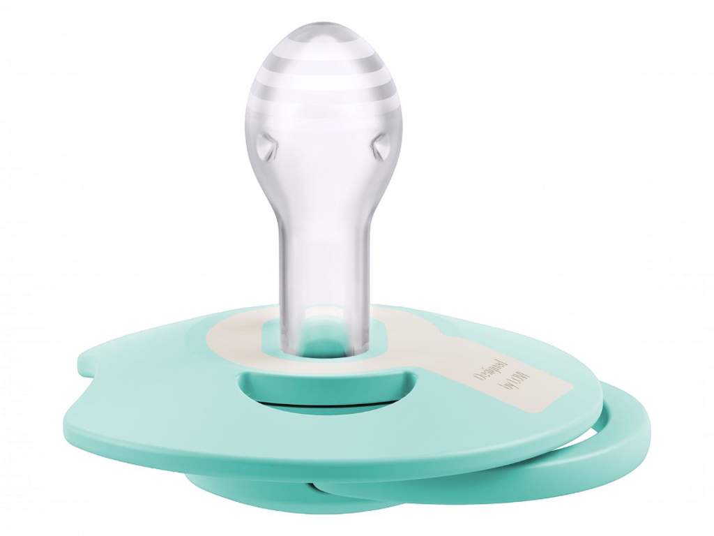 Пустушка силіконова динамічна LOVI Prime 0-6 міс 2 шт Logoon/Mint Cream, LOVI 34/451