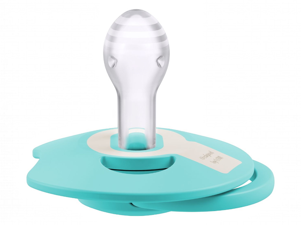 Пустушка силіконова динамічна LOVI Prime 18+ міс 3 шт Aqua Green, LOVI 34/453