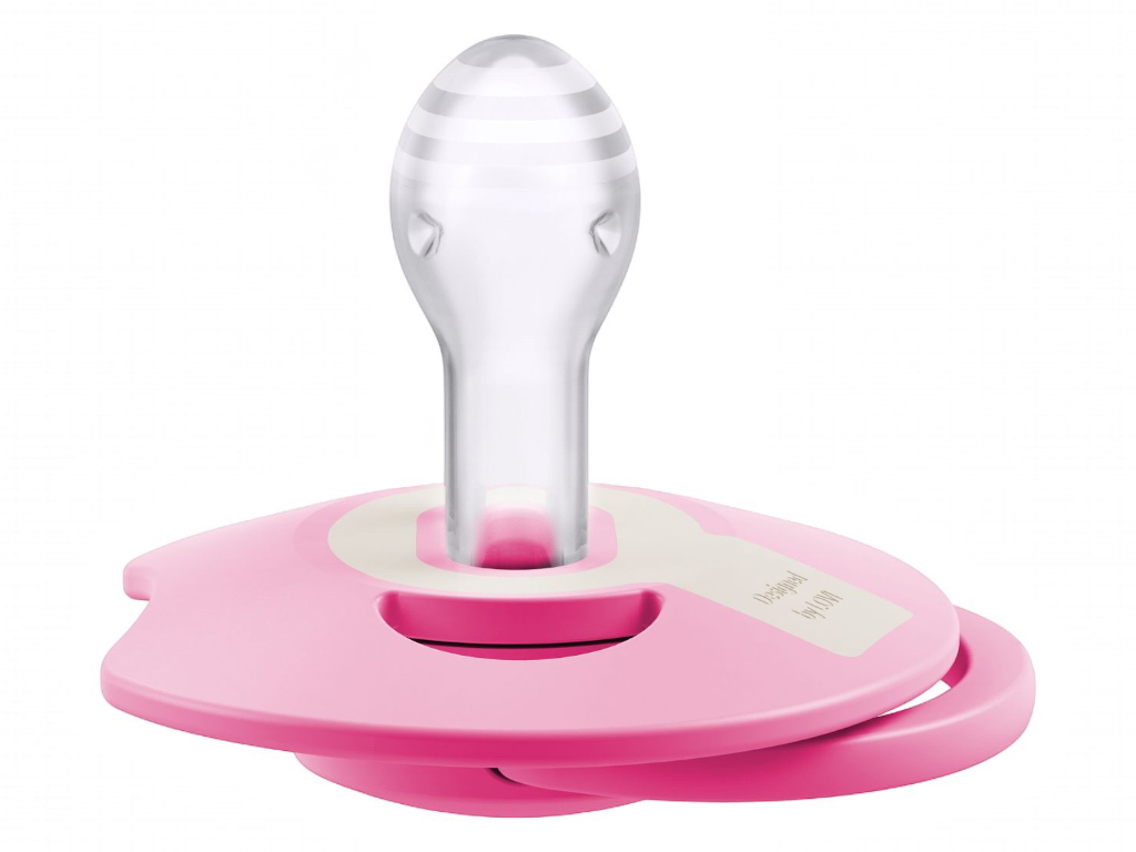 Пустушка силіконова динамічна LOVI Prime 6-18 міс 3 шт Peony Pink, LOVI 34/455