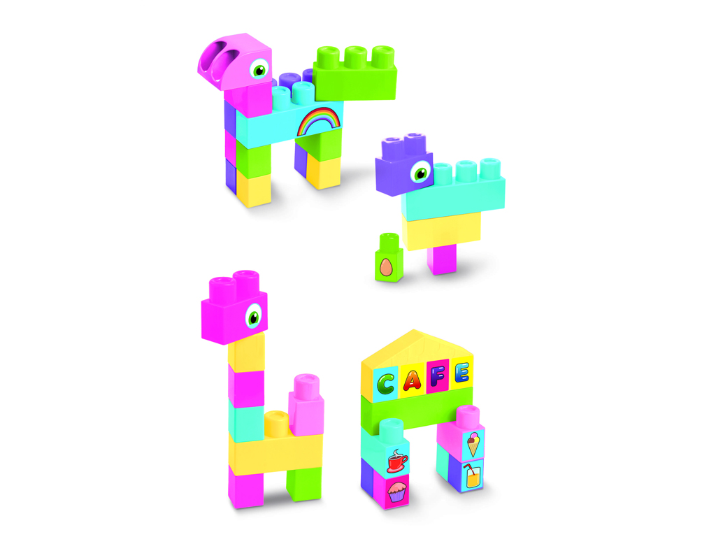 Big Blocks конструктор рожевий. 26 деталей. Wader 41590
