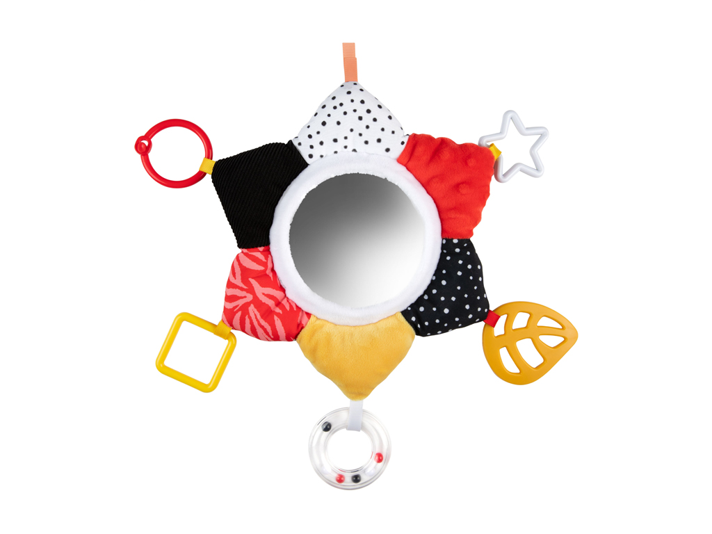 Сенсорная игрушка зеркальце с интерактивными элементами BabiesBoo, Canpol babies 68/099
