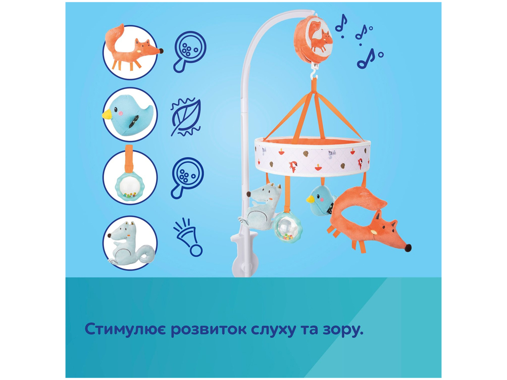 Карусель музична FOX. Canpol Babies 75/201