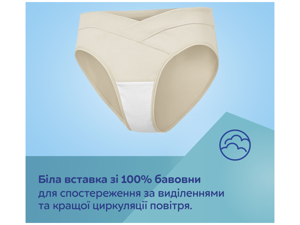 Трусики для вагітних Mum fit під живіт 2 шт. S/M, Canpol babies 78/018