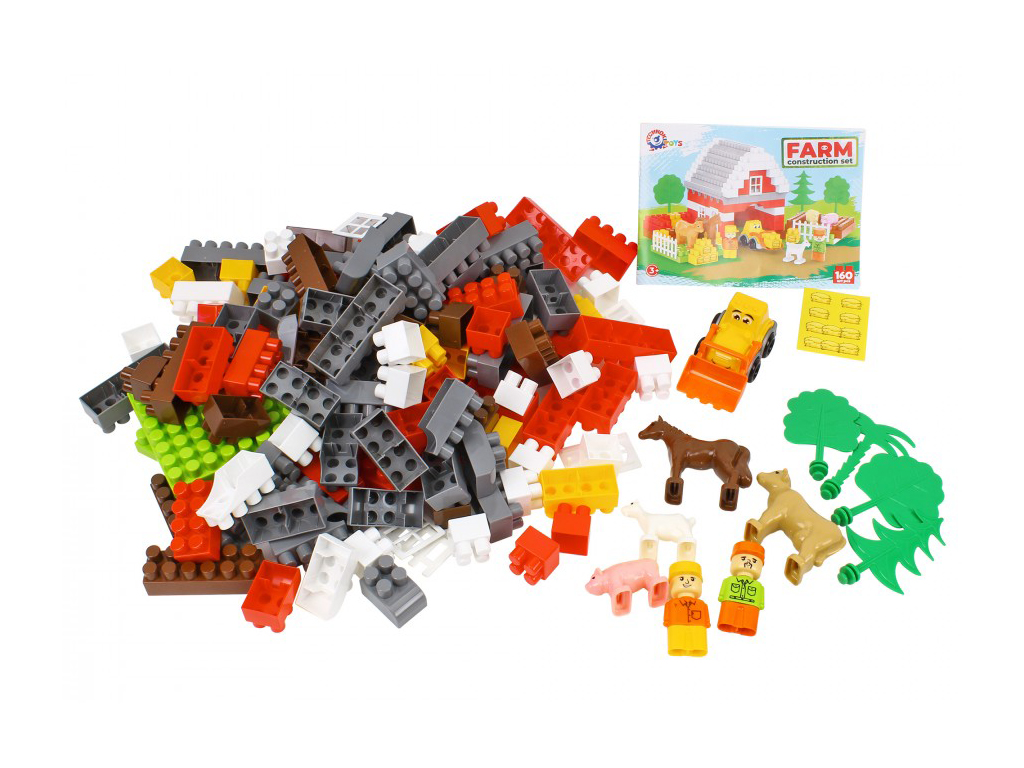 Конструктор FARM Construction Set, 160 деталей, Технок