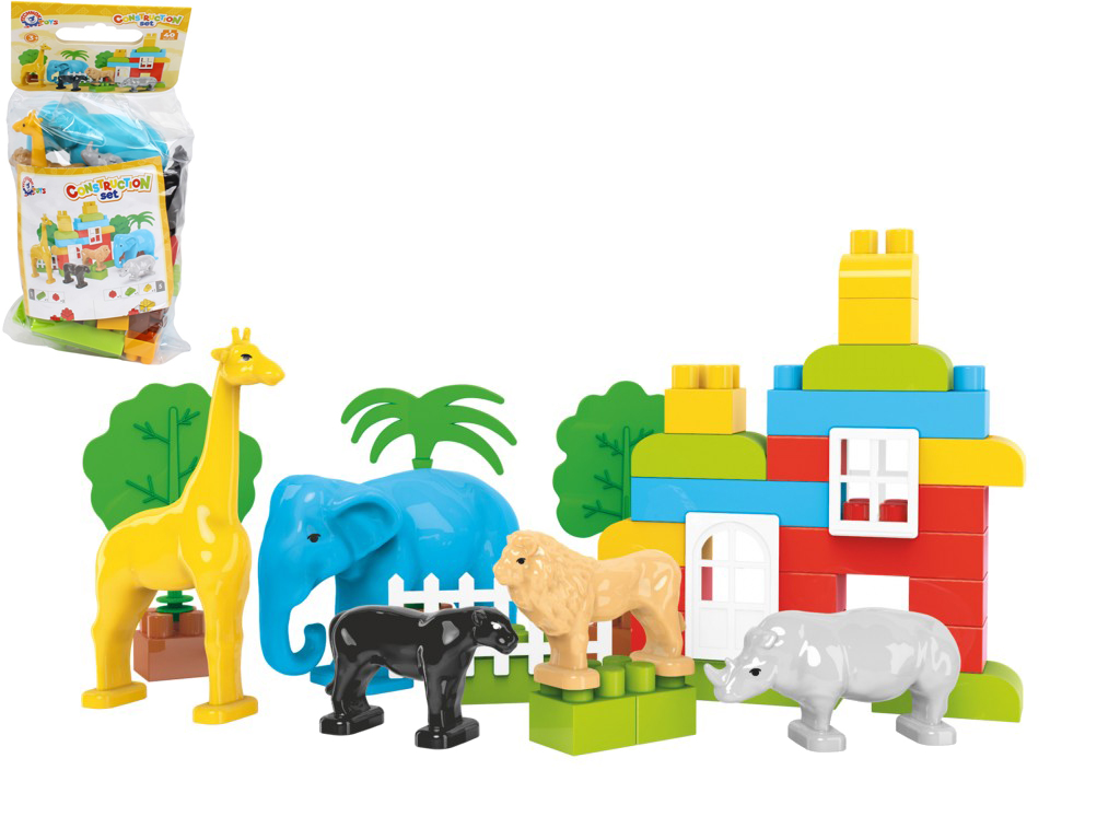 Конструктор Construction Set у пакеті 40 деталей, ТехноК