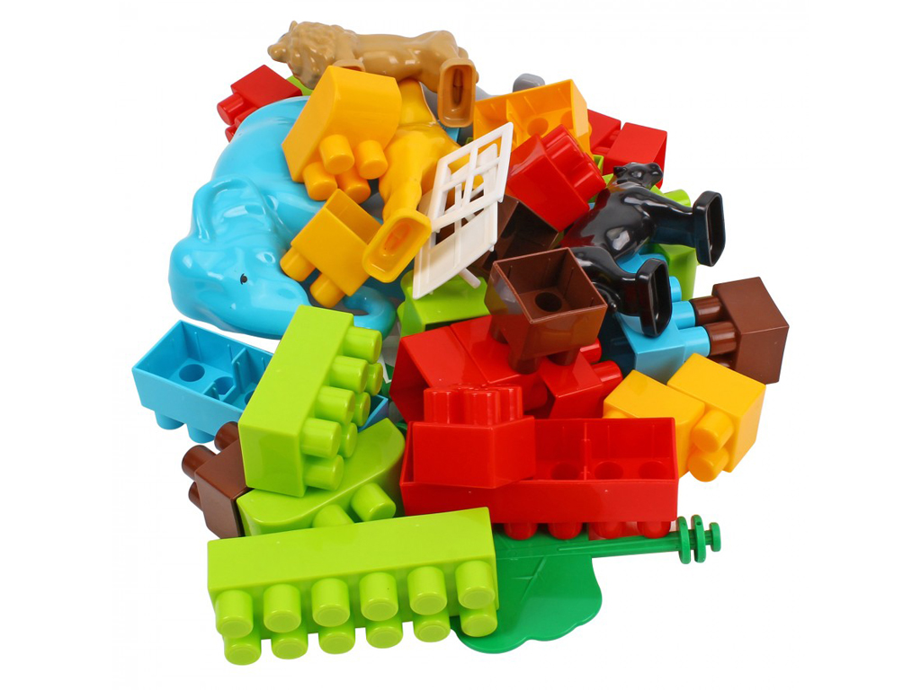 Конструктор Construction Set у пакеті 40 деталей, ТехноК
