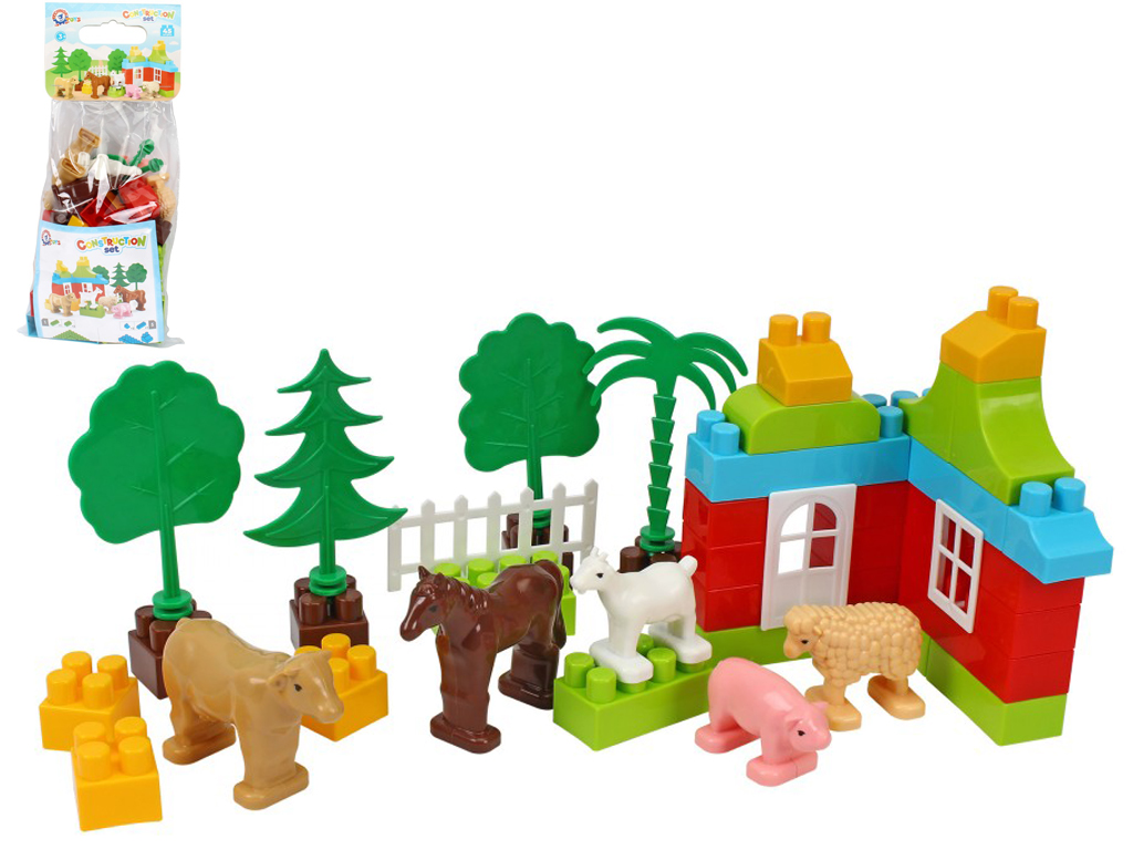 Конструктор Construction Set у пакеті, 45 деталей, Технок