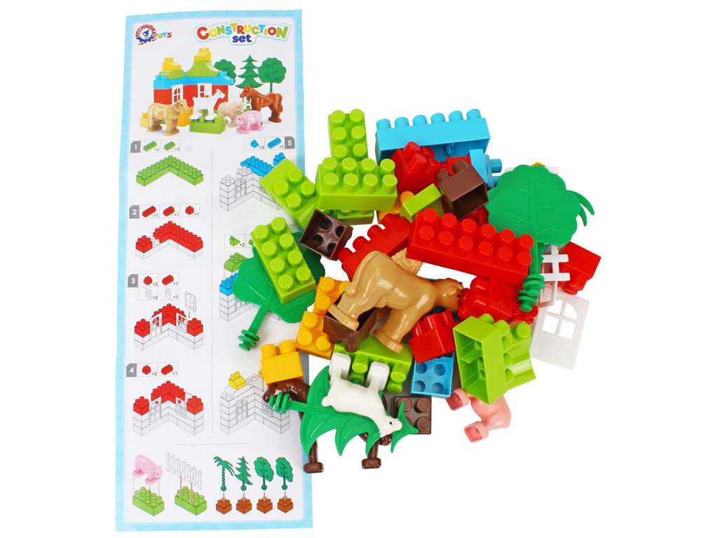 Конструктор Construction Set у пакеті, 45 деталей, Технок