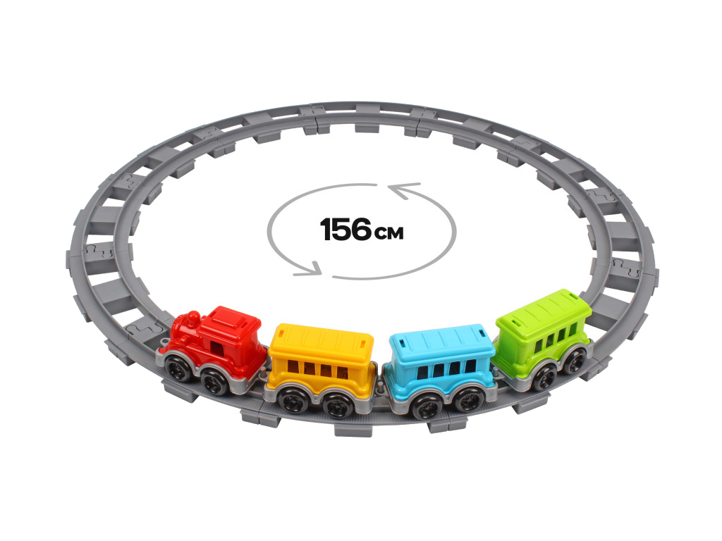 Железная дорога инерционная RailwayТехнок 0914
