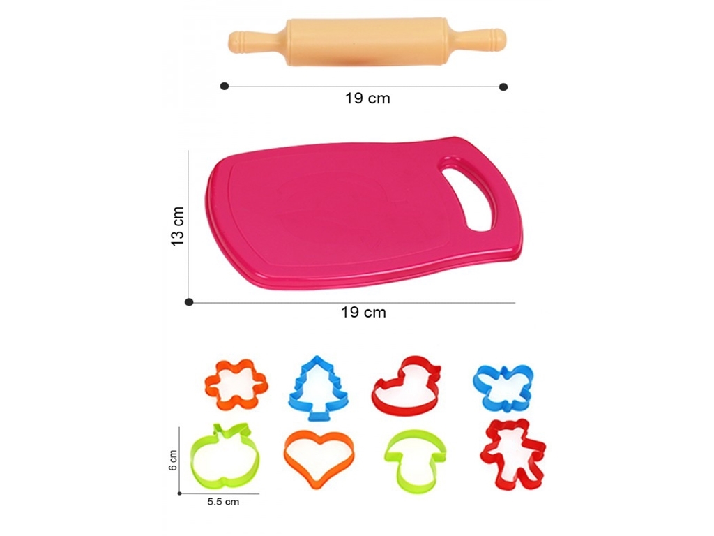 Набор для выпечки Baking Set, 10 предметов в пакете, Технок