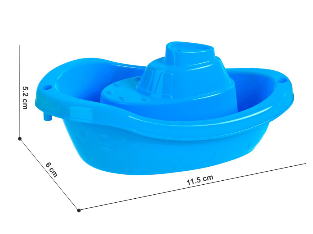 Игровой набор кораблики 6597, 11,5 см, для воды и песка, Технок