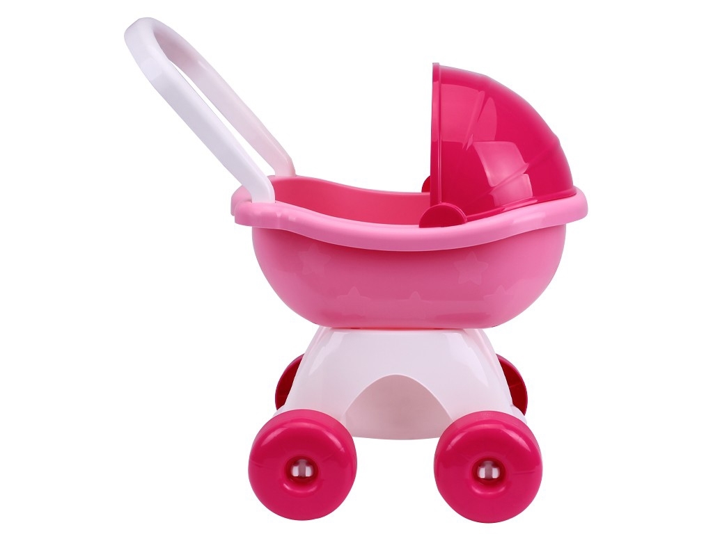 Коляска для ляльки Doll Stroller 8256, 46x48x29 см, з капюшоном і корзиною, Технок