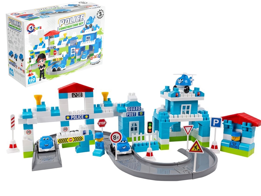 Конструктор POLICE Construction Set, 180 деталей, Технок