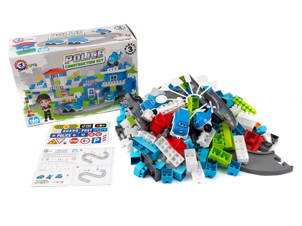 Конструктор POLICE Construction Set, 180 деталей, Технок