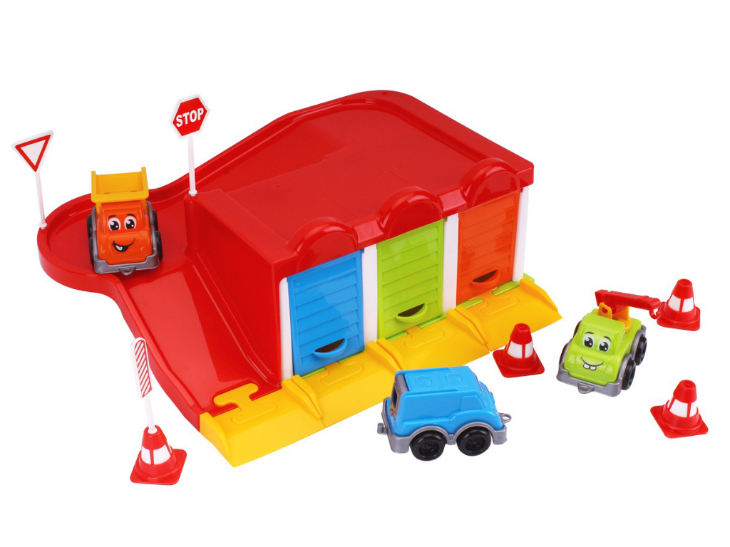 Игровой гараж паркинг Технок 8584
