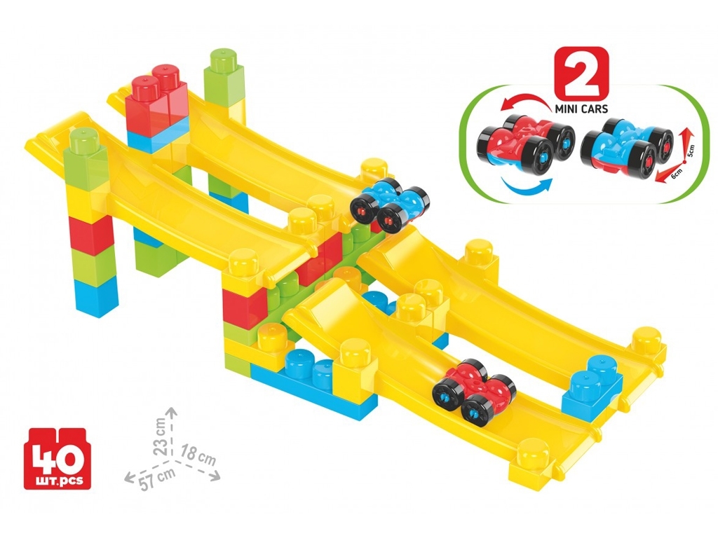 Конструктор Construction Set, 40 деталей, Технок