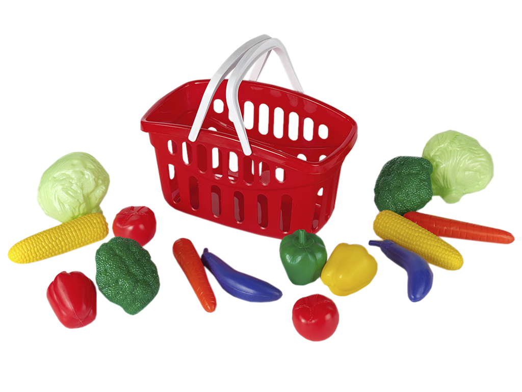 Кошик ігровий з овочами Toys-plast ІП.18.003