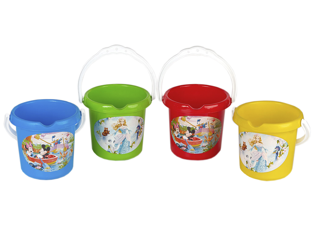 Відерце для піску ІП20001, 16,5 см, для гри з піском і водою, Toys-plast