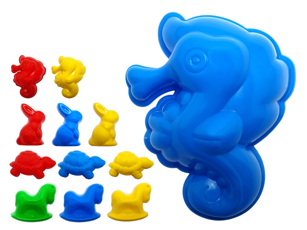 Пасочка для песка Животные ИП22000, 11 см, пластиковая, Toys-plast