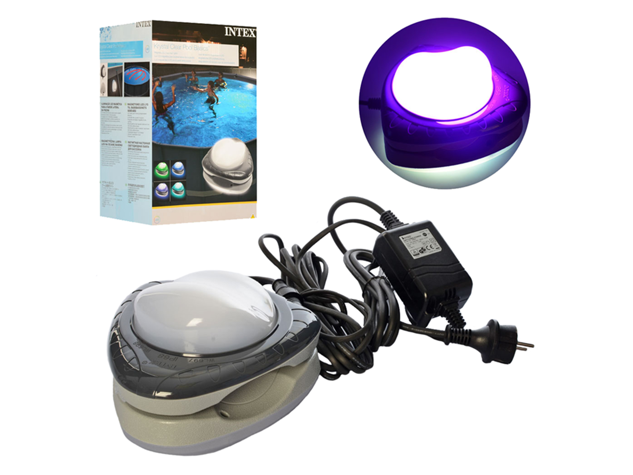 Светильник настенный магнитный LED. Intex 28698