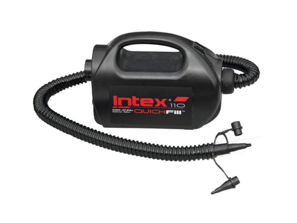 Электрический насос Intex 68609, 220–240V и 12V, 1100 л/мин, с термозащитой, Quick-Fill High PSI