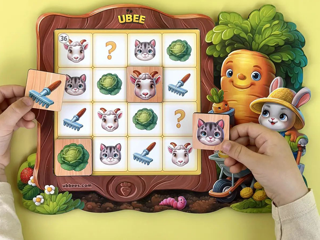 Игра Судоку для детей, Ubumblebees