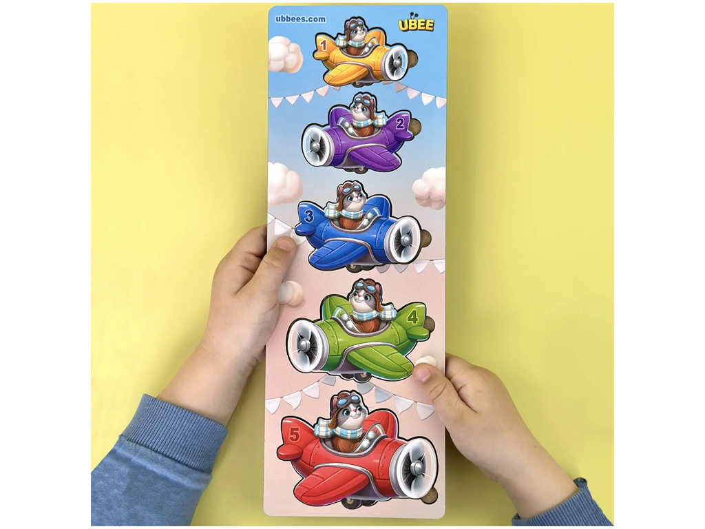 Игра Самолеты больше - меньше, Ubumblebees