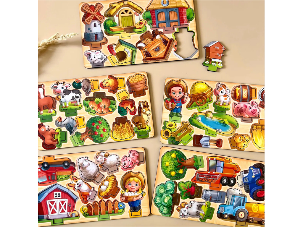 Игра с картами Панорама ферма, Ubumblebees