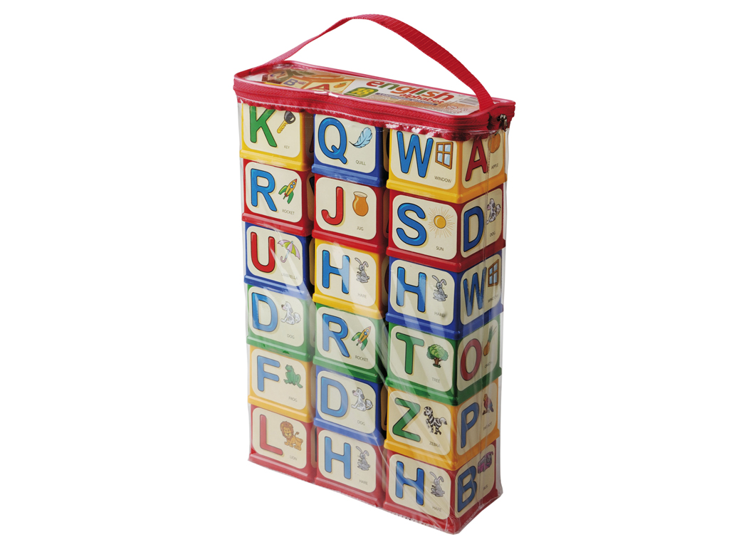 Кубики English alphabet. Юніка