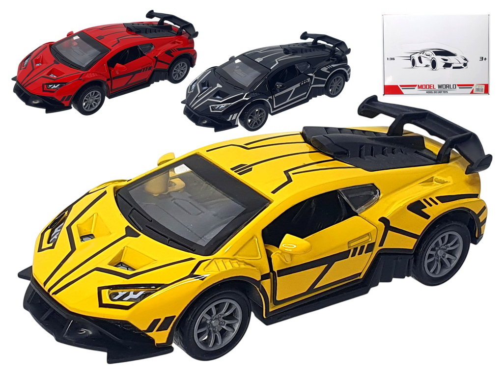 Машинка-модель Lamborghini Centenario LP770-4, металева, 3 види (ціна за 1шт)