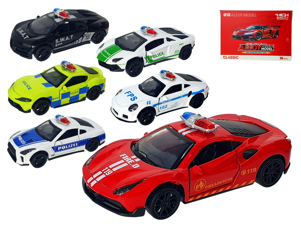 Машинка-модель металева, спецтранспорт, мікс видів (ціна за 1 шт)