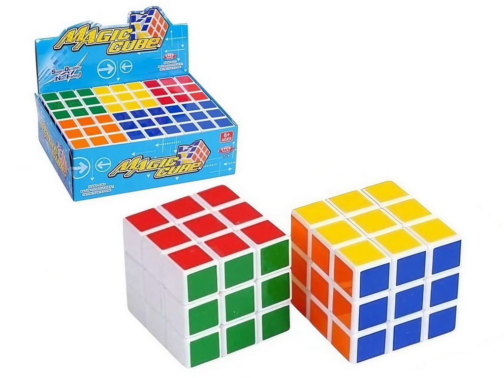 Головоломка Кубик-Рубика 3х3,5,7см