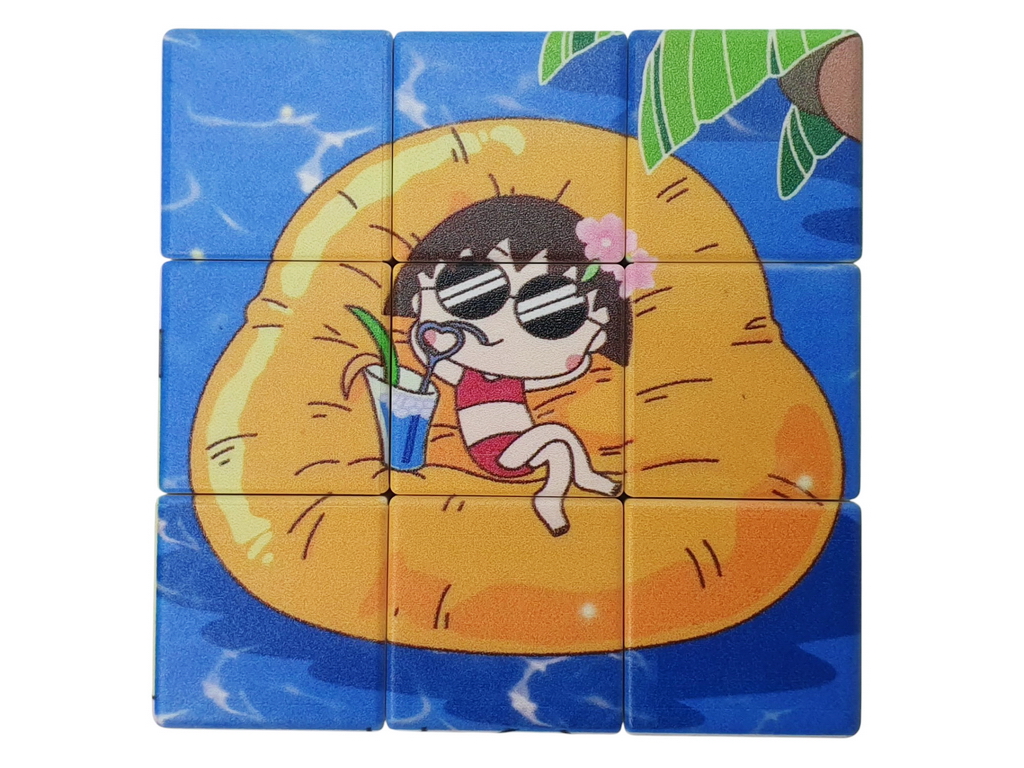 Кубик-рубик пазл Chibi Maruko 5,7х5,7х5,7см (цена за 1шт)