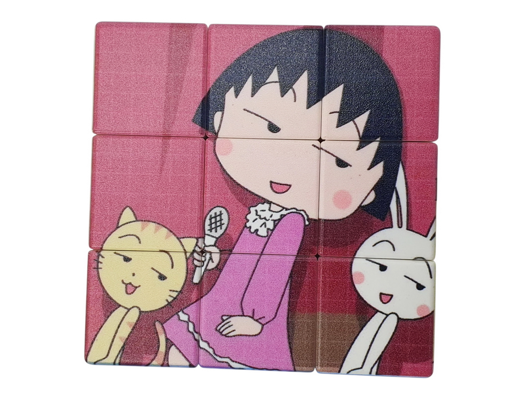 Кубик-рубик пазл Chibi Maruko 5,7х5,7х5,7см (цена за 1шт)