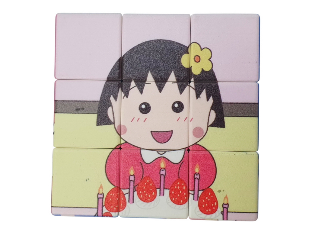 Кубик-рубик пазл Chibi Maruko 5,7х5,7х5,7см (цена за 1шт)