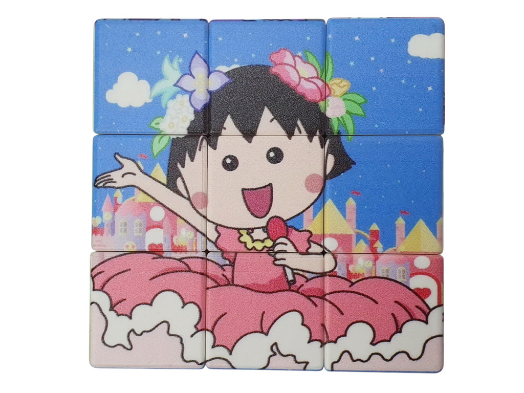 Кубик-рубик пазл Chibi Maruko 5,7х5,7х5,7см (цена за 1шт)