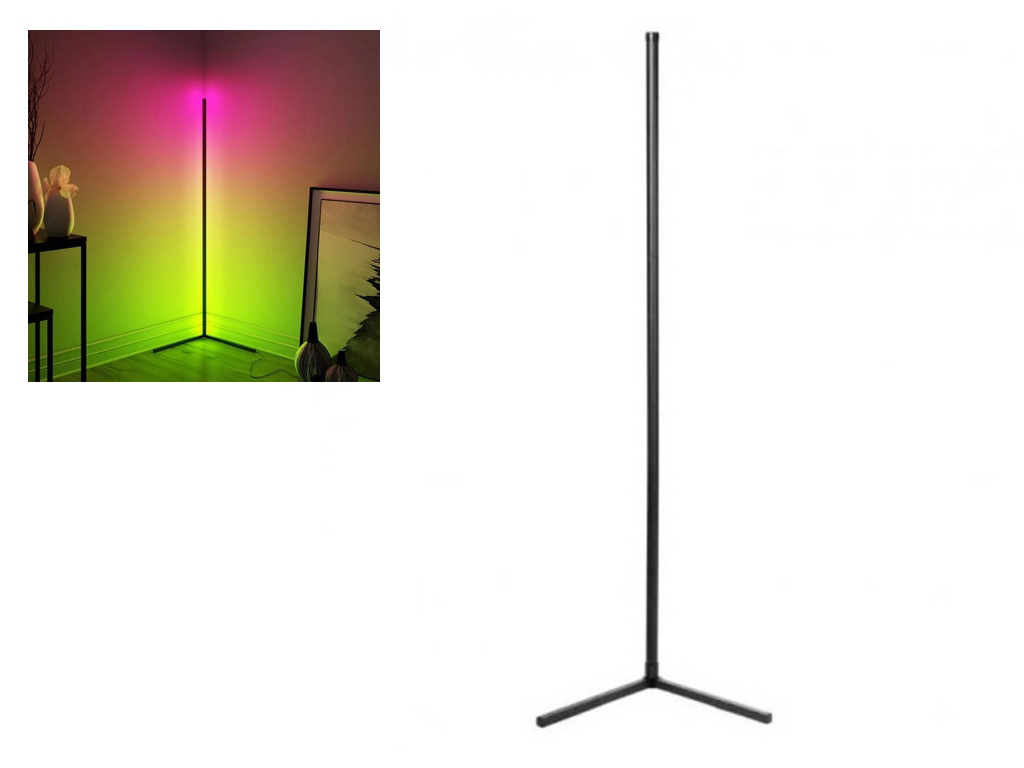 Напольный светильник RGB EL-2187, изменение цветов и управления пультом и смартфоном, EL