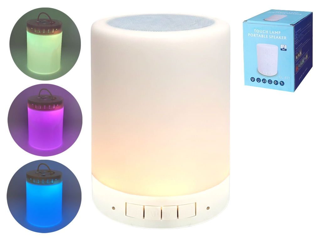 Колонка Bluetooth с подсветкой EL-543-33